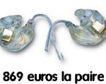 Retour de scène Earback Music 1 voie, embout sur-mesure transparent