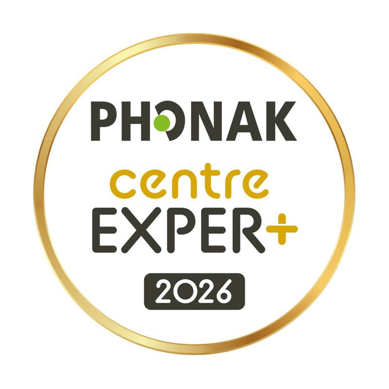 Label Phonak centre EXPER+ 2026